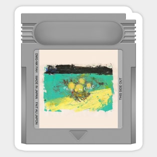 Eighteen Hours of Static Game Cartridge Sticker